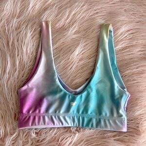 XS Goldsheep Workout Athletic tie-dye top CorePowerYoga BRAND NEW